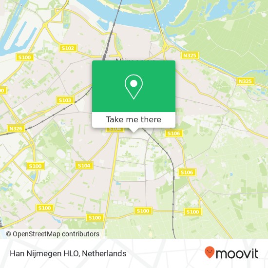 Han Nijmegen HLO map