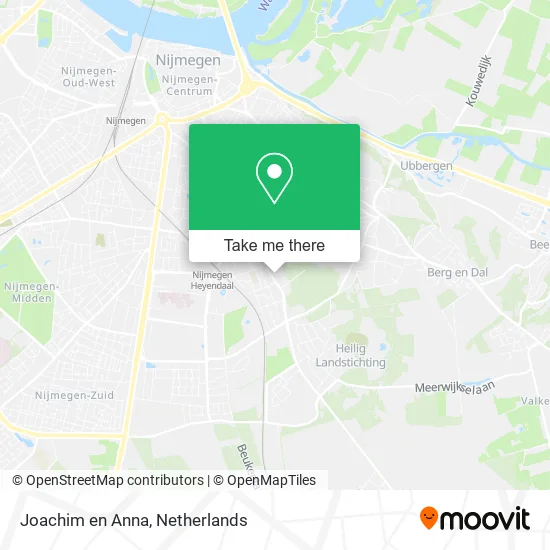 Joachim en Anna map