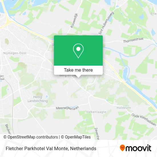 Fletcher Parkhotel Val Monte map