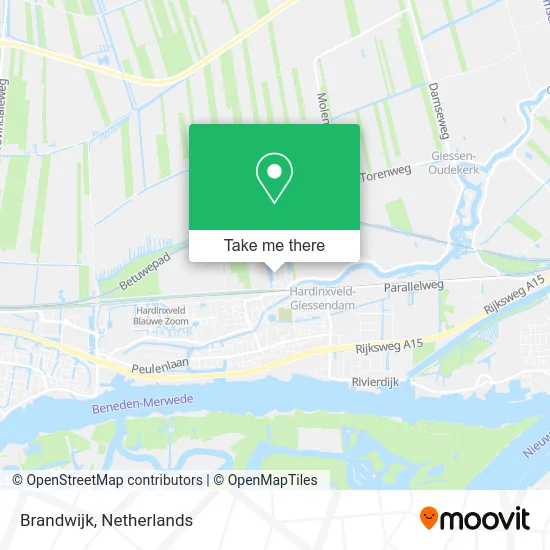 Brandwijk map