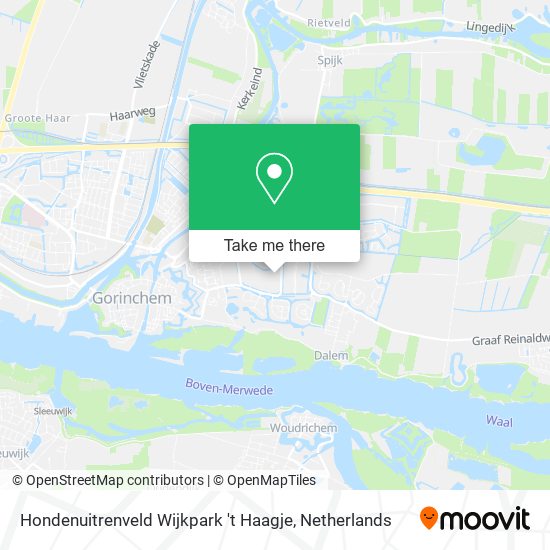 Hondenuitrenveld Wijkpark 't Haagje map