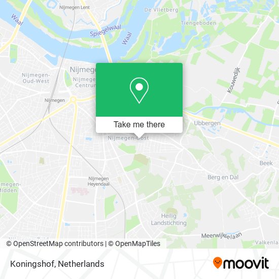 Koningshof map