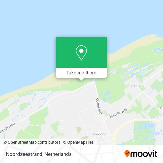 Noordzeestrand Karte