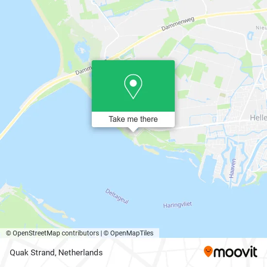 Quak Strand map