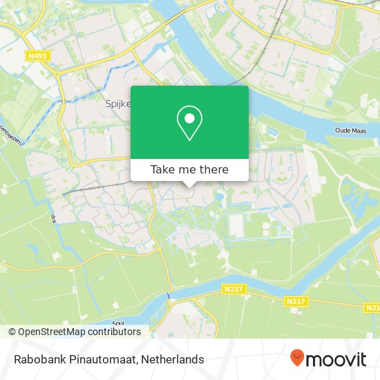 Rabobank Pinautomaat map