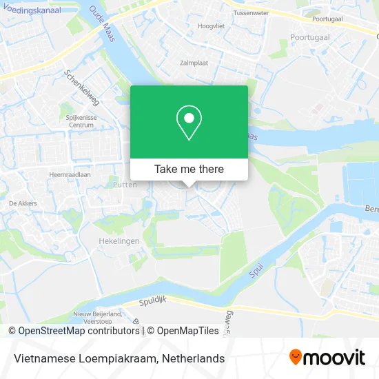 Vietnamese Loempiakraam map