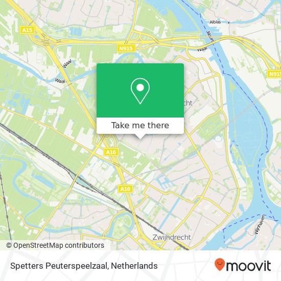 Spetters Peuterspeelzaal map