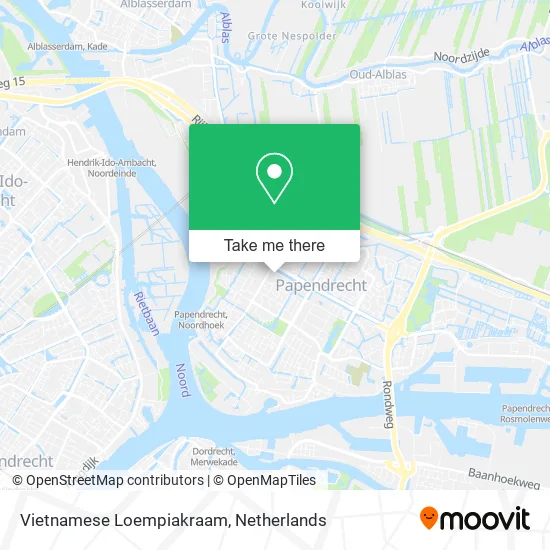 Vietnamese Loempiakraam map