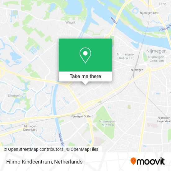 Filimo Kindcentrum map