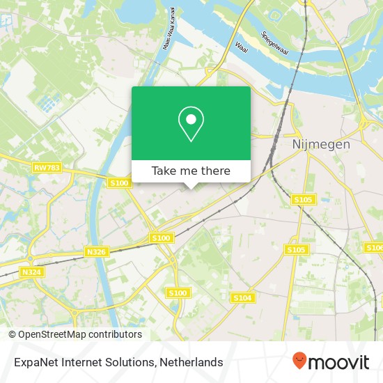 ExpaNet Internet Solutions map