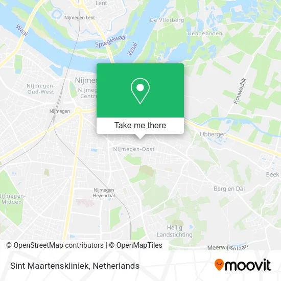 Sint Maartenskliniek map