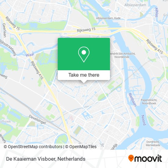 De Kaaieman Visboer map