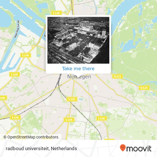 radboud universiteit map