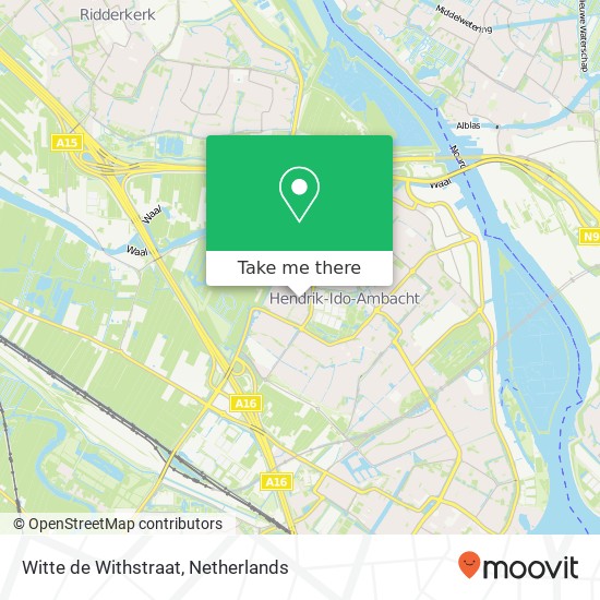 Witte de Withstraat map