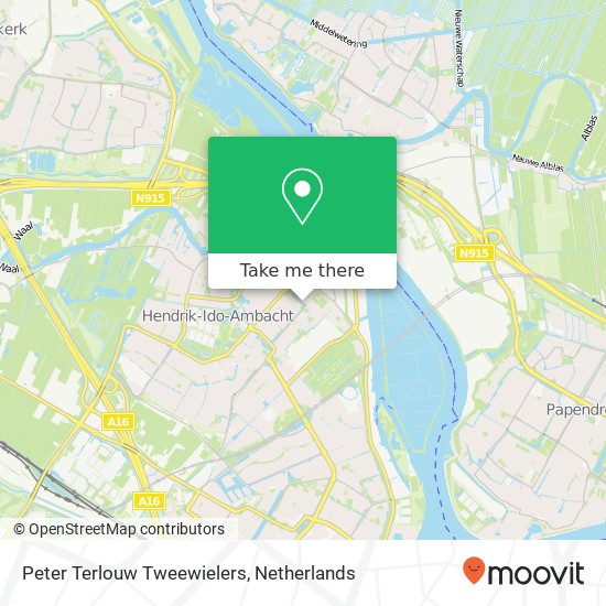 Peter Terlouw Tweewielers map