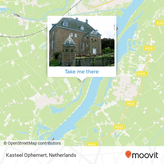 Kasteel Ophemert Karte