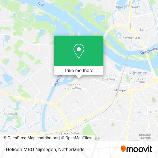 Helicon MBO Nijmegen map