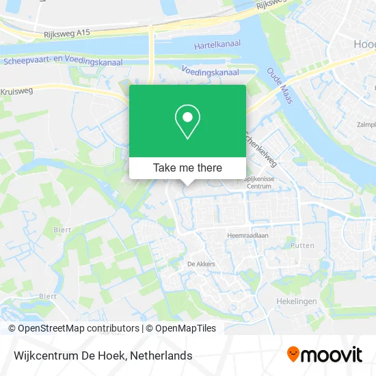 Wijkcentrum De Hoek map