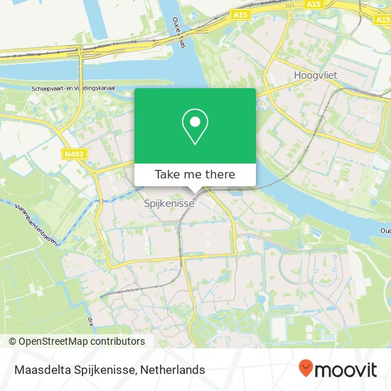 Maasdelta Spijkenisse Karte