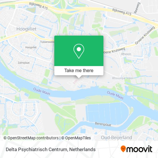 Delta Psychiatrisch Centrum map
