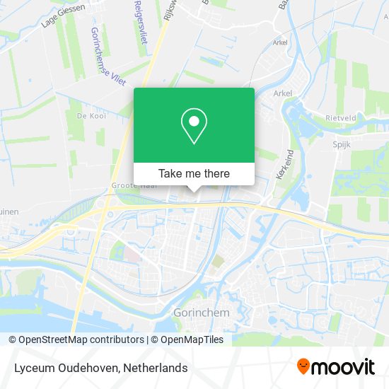 Lyceum Oudehoven map