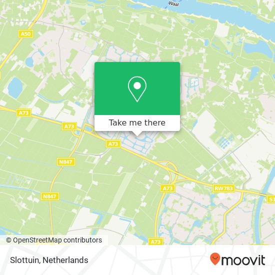 Slottuin map