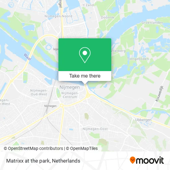 Matrixx at the park map