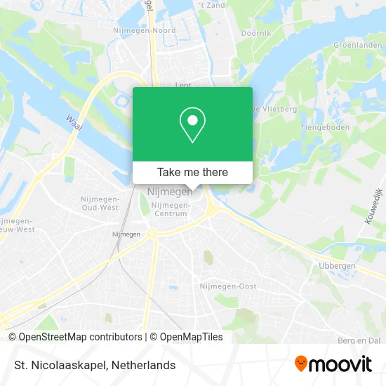St. Nicolaaskapel map