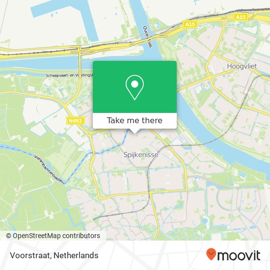 Voorstraat map