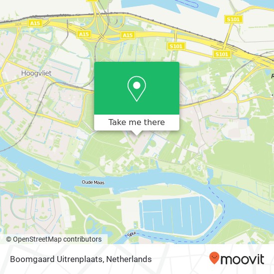 Boomgaard Uitrenplaats map