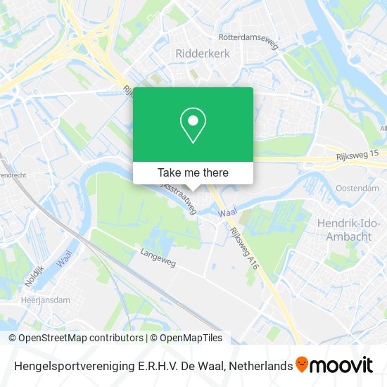 Hengelsportvereniging E.R.H.V. De Waal map