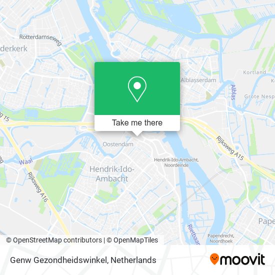 Genw Gezondheidswinkel map