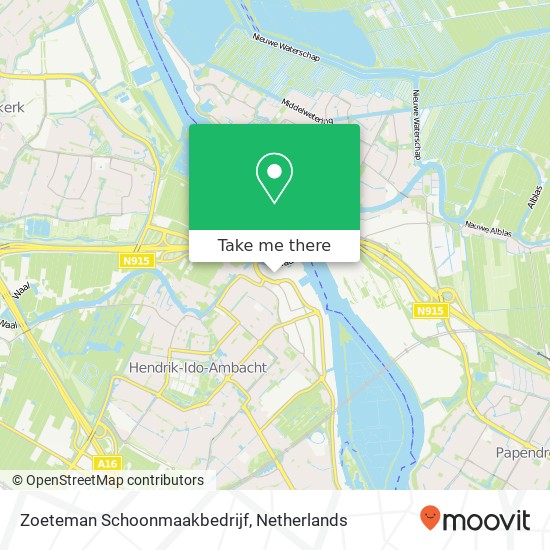 Zoeteman Schoonmaakbedrijf map