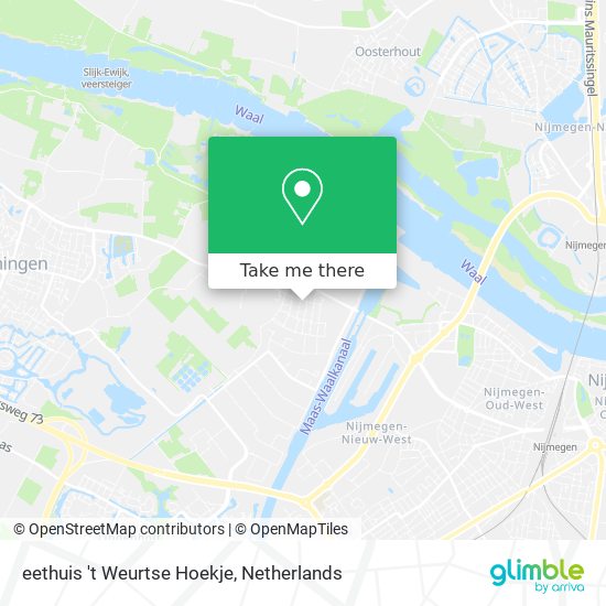 eethuis 't Weurtse Hoekje map