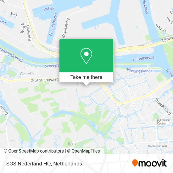 SGS Nederland HQ map