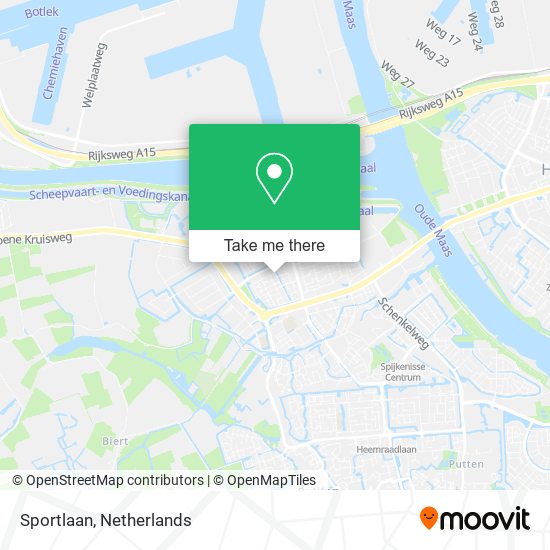 Sportlaan map