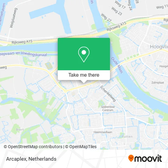 Arcaplex map
