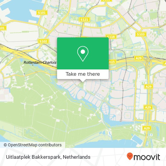 Uitlaatplek Bakkerspark map