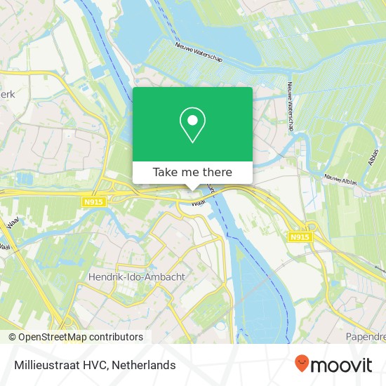 Millieustraat HVC map