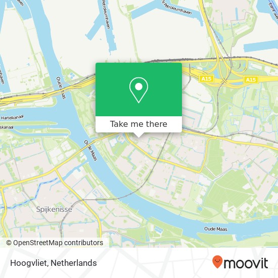 Hoogvliet map