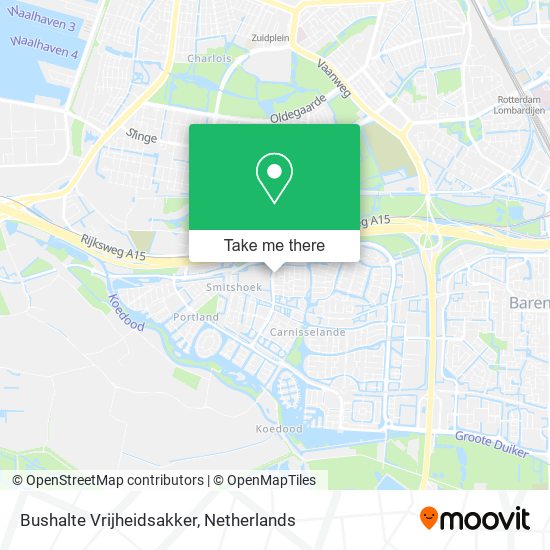 Bushalte Vrijheidsakker map