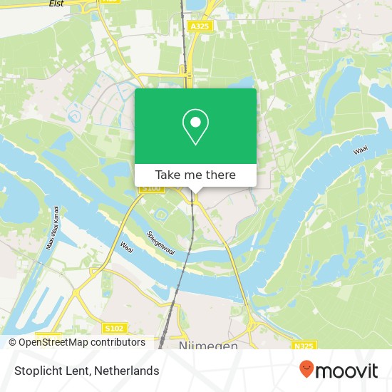 Stoplicht Lent map