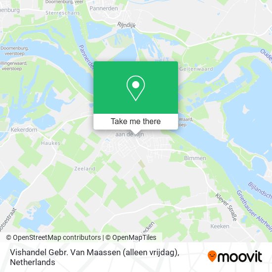 Vishandel Gebr. Van Maassen (alleen vrijdag) map