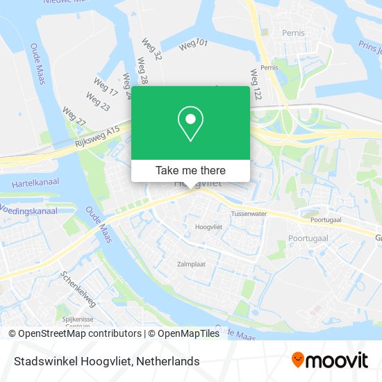 Stadswinkel Hoogvliet map