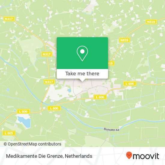 Medikamente Die Grenze map