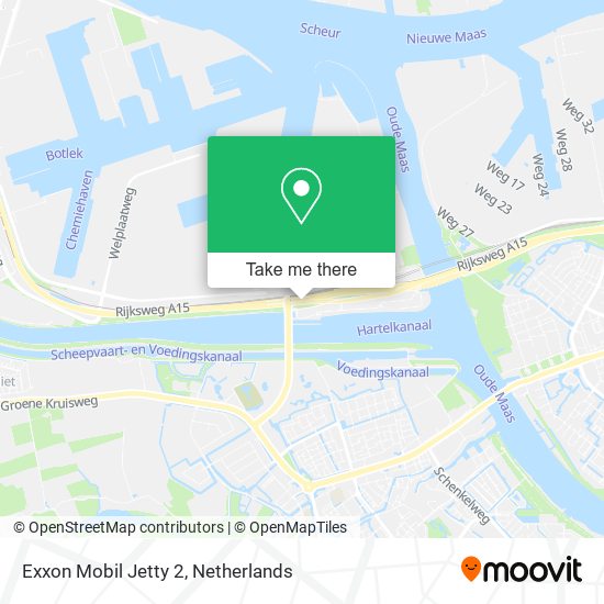 Exxon Mobil Jetty 2 map