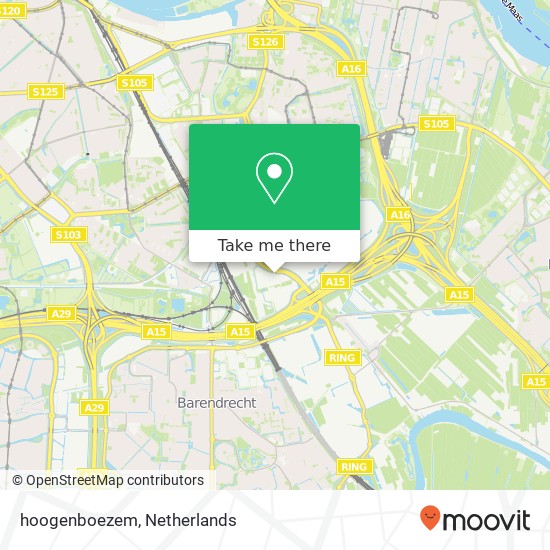 hoogenboezem map