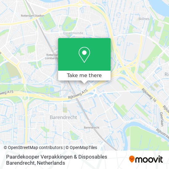 Paardekooper Verpakkingen & Disposables Barendrecht Karte