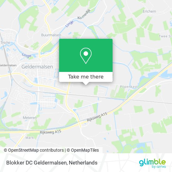 Blokker DC Geldermalsen Karte