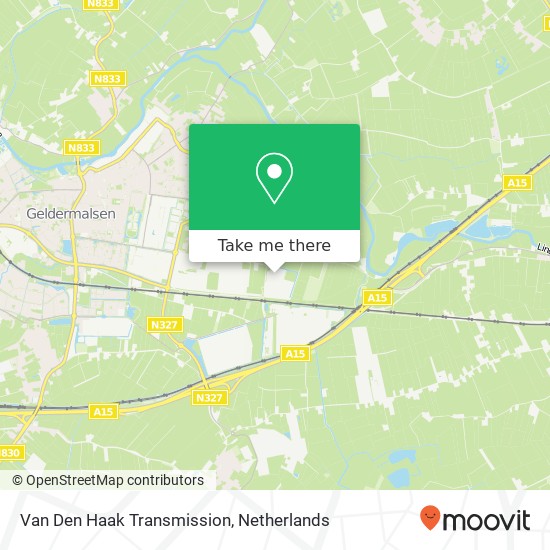 Van Den Haak Transmission map